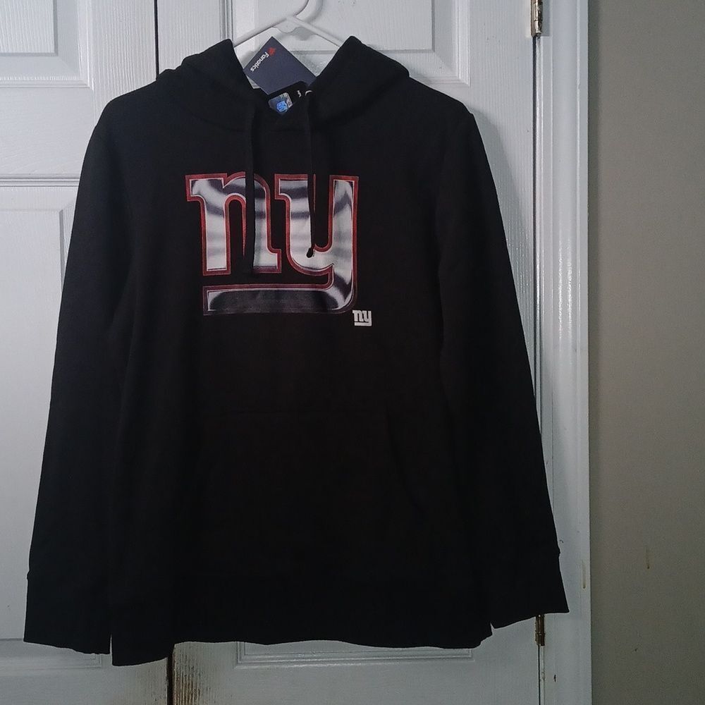 Fanatics NFL Pro Line  NY Giants football black Hoodie #18 Snooke  Sz S  NWT